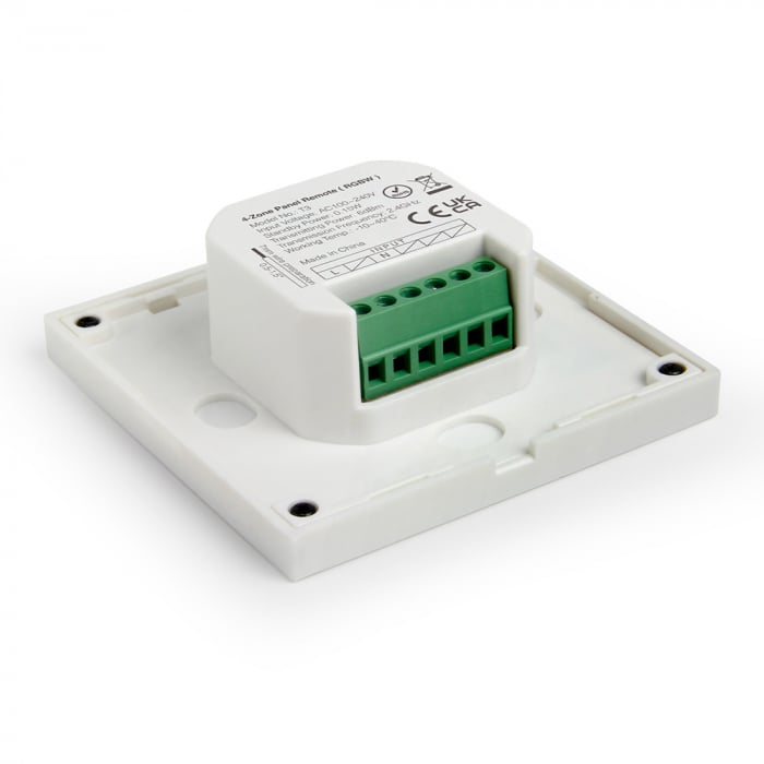 Mi-Light MiBoxer Group Control grup LED (zonă) luminozitate telecomandă de perete+ controler RGBW T3 86x86mm [2]
