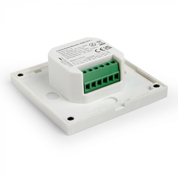 Mi-Light MiBoxer Group Control grup LED (zonă) telecomandă de perete T4 pentru culoare, temperatura culorii, modificare intensitate lumina DIMABIL + RGB+CCT [2]