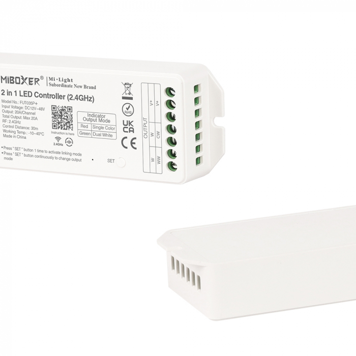 Mi-Light MiBoxer Group Controler zonă de control 2 în 1 DIM+CCT FUT035P+ emițător de semnal LED [3]