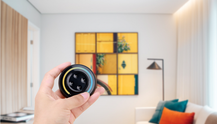 Mi-Light MiBoxer Sunrise luminozitate și control al temperaturii culorii controller telecomandă neagră DIM+CCT S1-B [4]