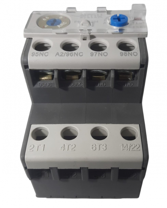 Mini releu termic 0.4-0.63A pentru deconectarea consumatorilor de curent alternativ la suprasarcina de curent [4]