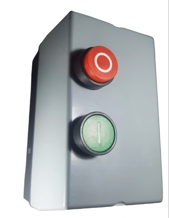 Motor starter 2.5-4A (1.5kW) 400V pornire motor echipat cu contactor si releu termic IP65 [3]