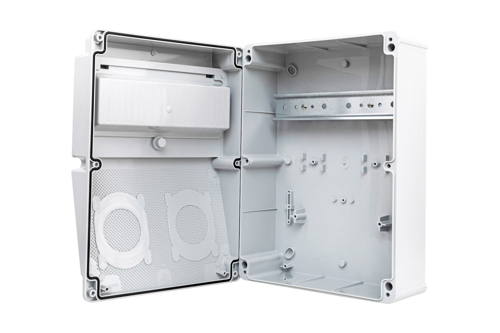 Panou din plastic ABS neechipat 10 module 290x210mm IP66 organizare de santier [8]