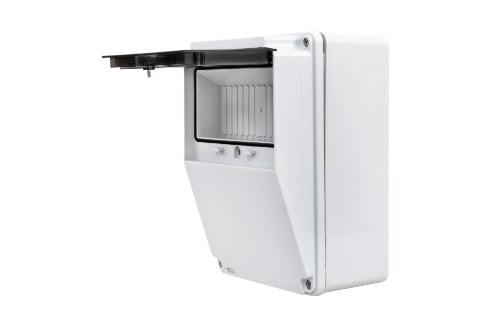 Panou din plastic ABS neechipat 7 module 218x149mm IP66 organizare de santier [7]