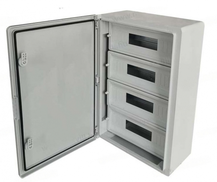 Panou electric ABS pentru distributie 600x400x200mm IP65 IK10 60 module [1]