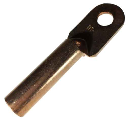 Papuc electric cupru Cu 16mm² terminali tubulari diametru gaura 8mm lungime 68mm [3]