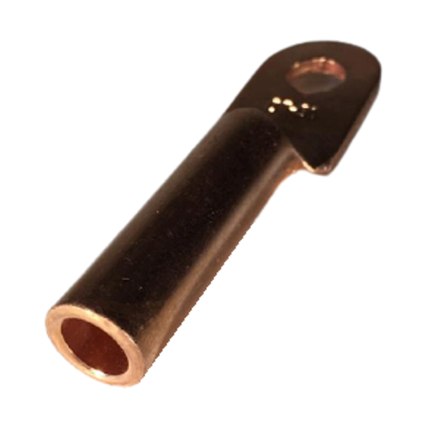 Papuc electric cupru Cu 16mm² terminali tubulari diametru gaura 8mm lungime 68mm [2]