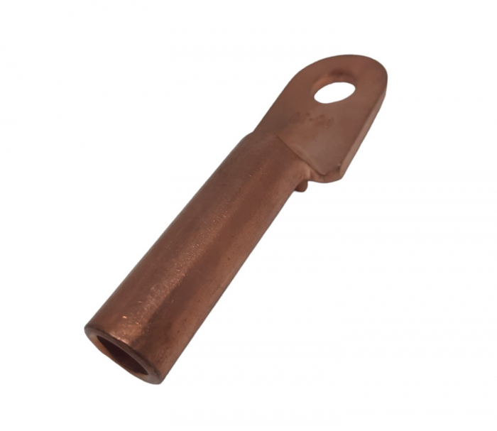 Papuc electric cupru Cu 70mm² terminali tubulari diametru gaura 12mm lungime 95mm [1]