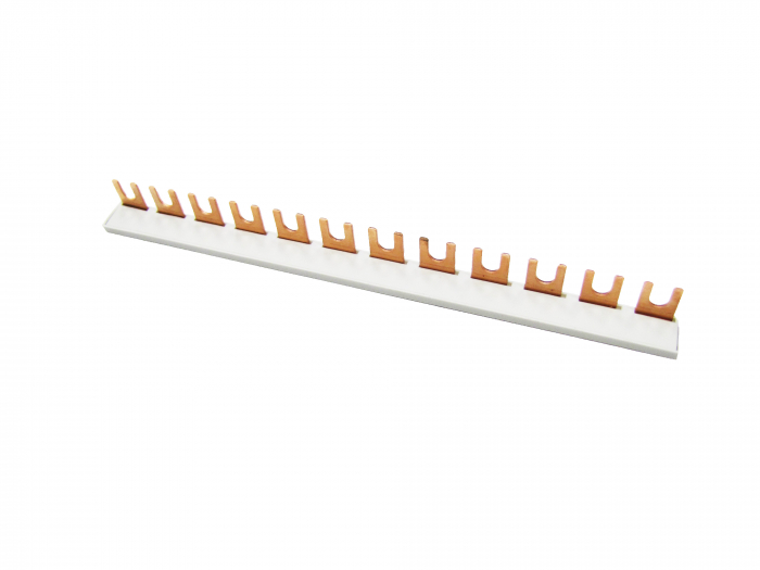 Pieptene busbar tip furca 1 pol 12 module 63A 210mm 12mm² [1]