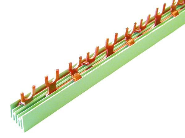 Pieptene busbar tip furca 3 poli (14x3 module) 80A 1000mm 16mm² [2]