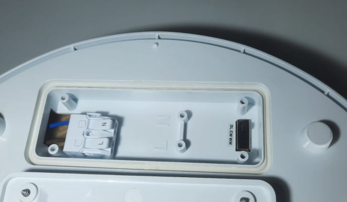 Plafoniera led 24W rotunda 280x57mm CCT lumina ajustabila calda (3000K 2070lm) naturala(4000K 2400lm) sau rece (2200lm) IP65 rezistenta la socuri IK10 100lm/W [10]