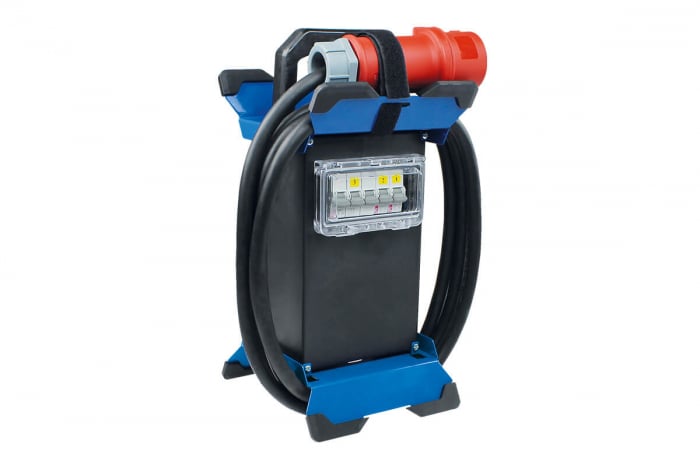 Prelungitor Stecky 12 pentru santier cu 4 prize monofazice schuko 16A 250V , 1 priza trifazica CEE 5 poli 16A IP44 si 1 priza trifazica CEE 5 poli 32A IP44 [2]