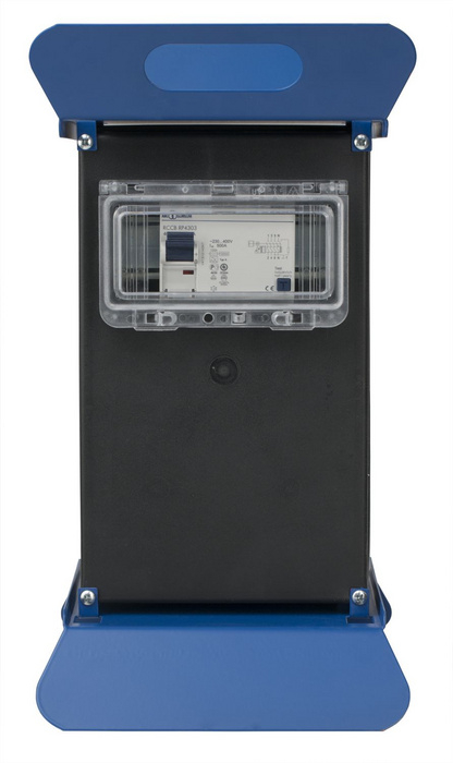 Prelungitor Stecky II pentru santier cu 4 prize monofazice schuko 16A 250V , 2 trifazice CEE 5 poli 16A IP44 si protectie diferentiala [3]