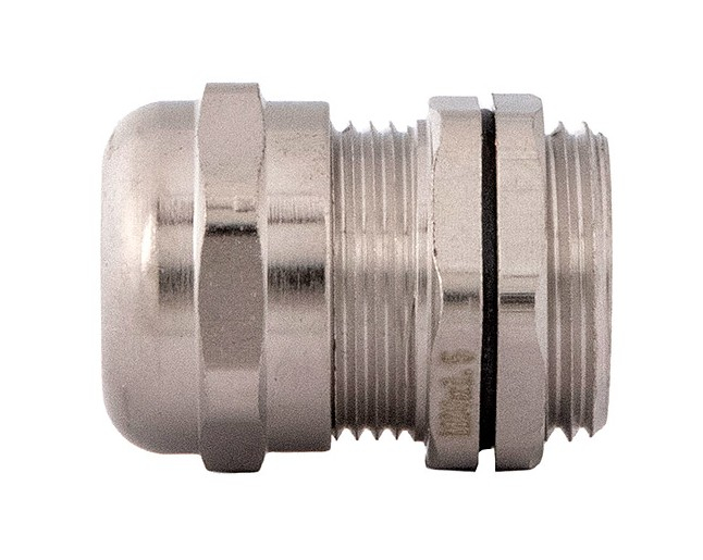 Presetupa metrica M20 din metal alama nichelata diametru 6-12mm IP68 [2]