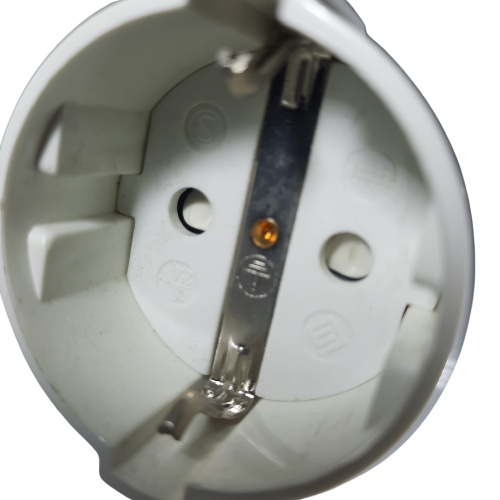Priza cupla schuko din plastic cu contact de proctectie 16A 250V [4]