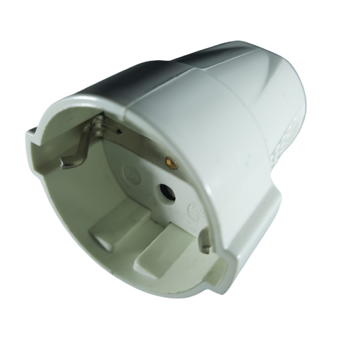 Priza cupla schuko din plastic cu contact de proctectie 16A 250V [1]