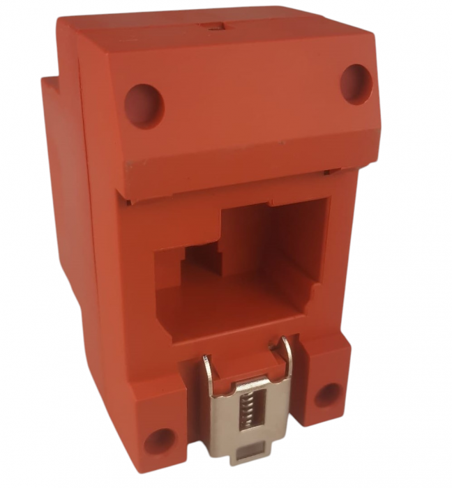 Priza rosie 16A 250V schuko 2P+E cu protectie copii IP30 cu montaj pe sina DIN 35mm omega [4]
