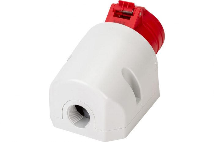 Priza trifazica aplicata 5 poli 16A 3P+N+E 6h CEE 380V IP44 [4]