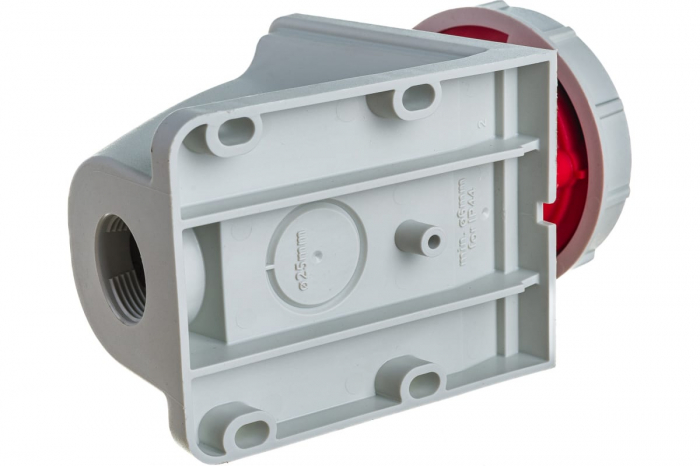 Priza trifazica aplicata 5 poli 16A 3P+N+E 6h CEE 380V IP67 [4]