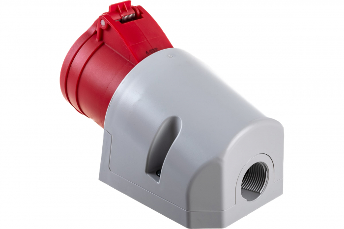 Priza trifazica aplicata 5 poli 32A 3P+N+E 6h CEE 380V IP44 [4]