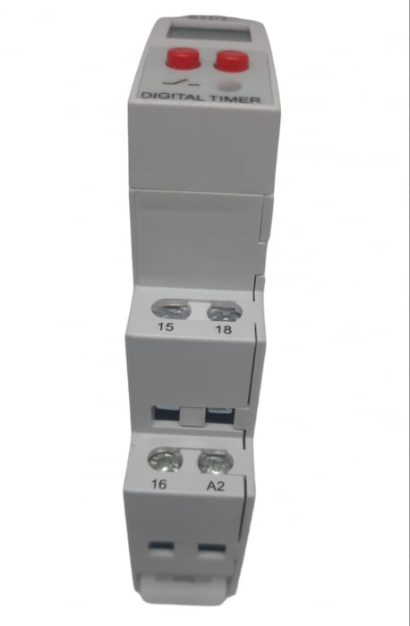 Programator digital multifunctional pentru interval de timp afisaj LCD 3 cifre alimentare 24-240V AC/DC [3]