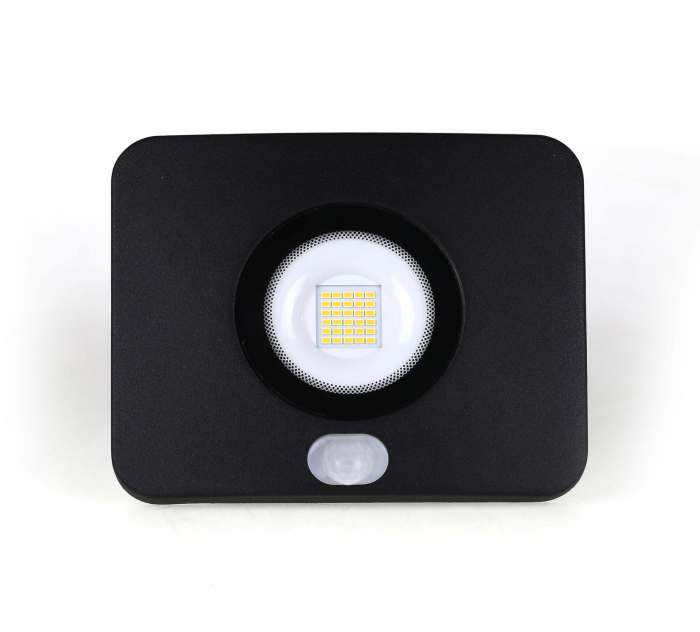 Proiector LED LUMAX SURFI cu senzor 30W 3000K  lumina calda 2100lm 20.000 ore A+ IP65 [2]