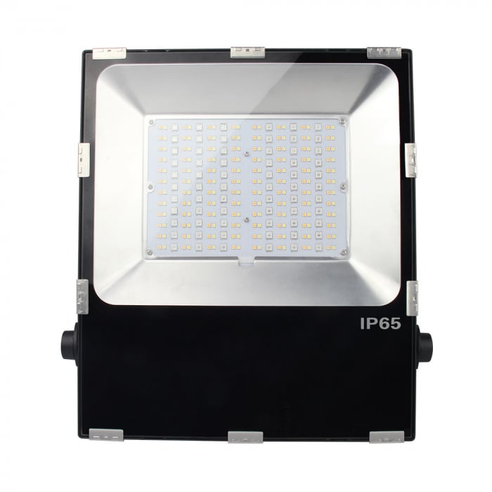 Reflector LED Mi-Light MiBoxer 50W negru reglabil DIM+RGB+CCT IP65 FUTT02 2.4GHz 16 milioane de culori, ajustare intensitate lumina si temperatura de culoare, saturatie culoare si control de la 30m [2]