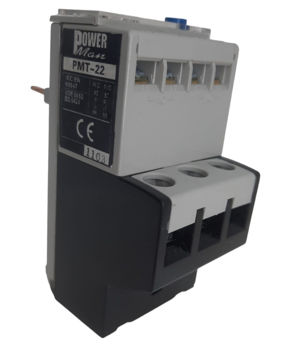 Releu termic reglaj 5-8A pentru contactor 4Kw-7.5Kw [10]