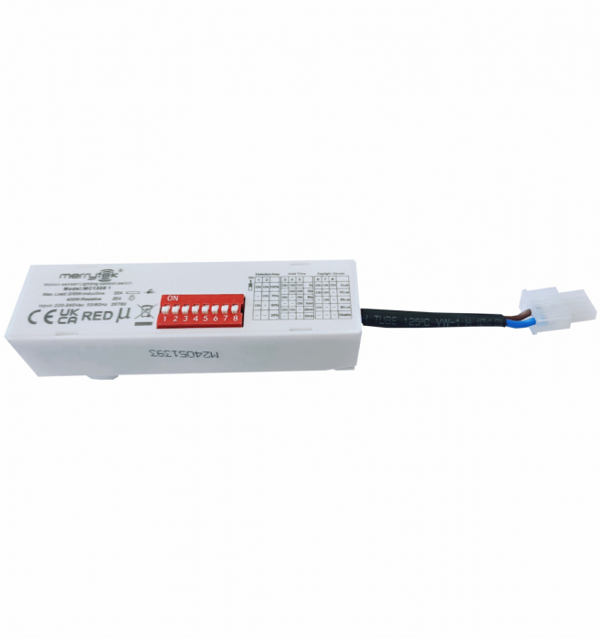 Senzor de miscare pentru corpuri liniare rezistente la praf si umiditate  (tri-proof) 200W, 220-240VAC 50/60Hz [3]