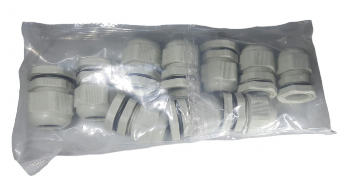 Set 10 buc presetupe M25 metrice din plastic diametru 12 - 16mm IP68 [3]