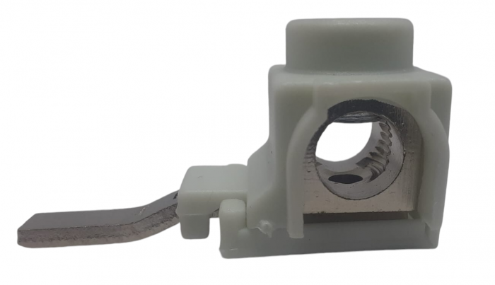 Set 10 bucati cleme terminale 63A de conectare conductor maxim 16mm²  la sigurante impreuna cu pieptene busbar [1]