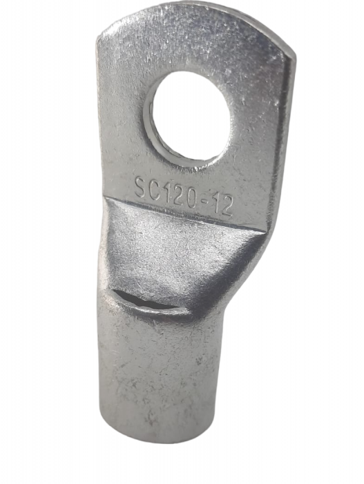 Set 10 bucati papuci cupru stanat 120mm² cu gaura de 12mm [1]