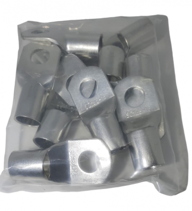 Set 10 bucati papuci cupru stanat 185mm² cu gaura de 16mm [5]