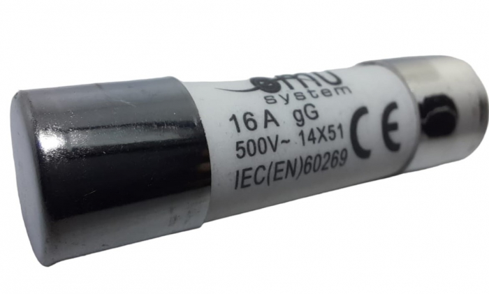 Set 10 sigurante 14x51 16A fuzibile cilindrice ceramica 500V AC gLgG [2]