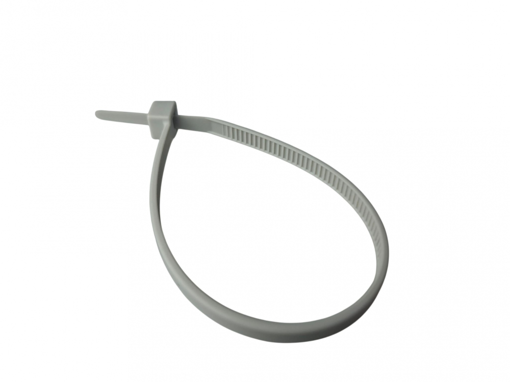 Set 100 buc colier cablu 140x3.6mm din plastic gri Cobra 913A [4]
