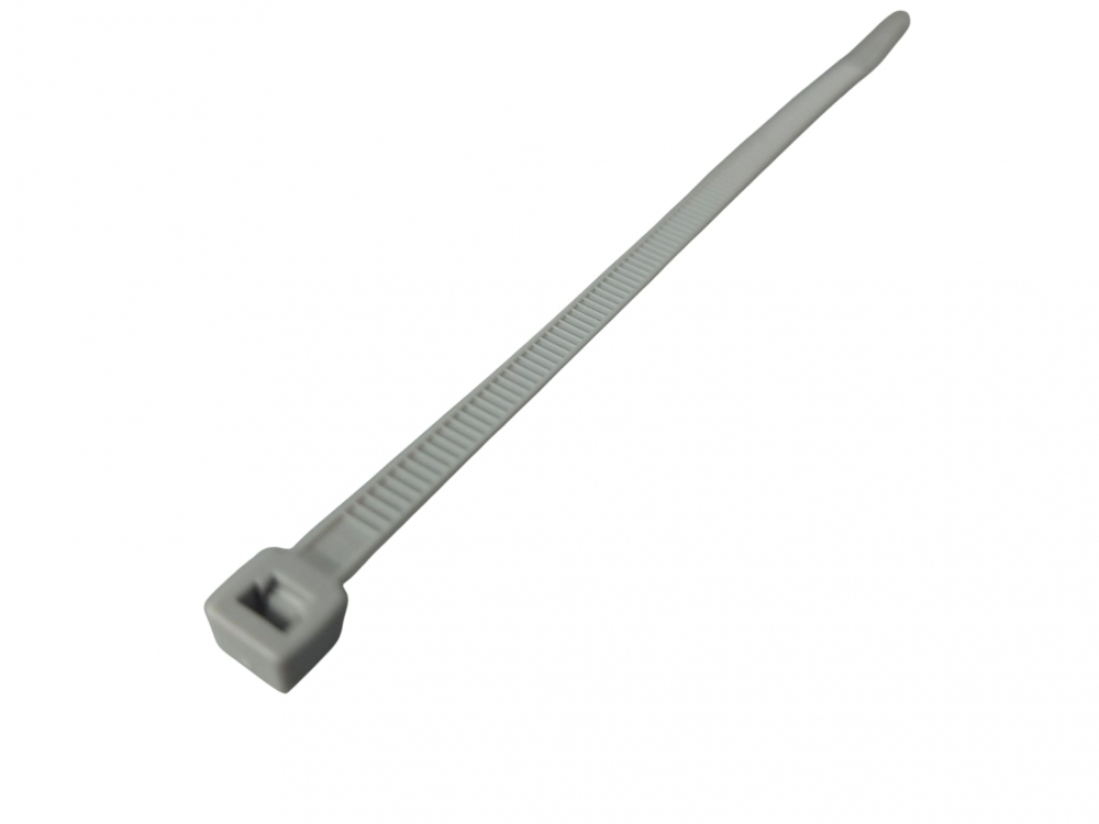 Set 100 buc colier cablu 140x3.6mm din plastic gri Cobra 913A [5]