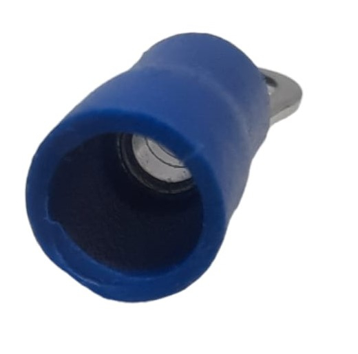 Set 100 buc papuc cupru izolat pentru fir de 1.5-2.5mm² cu gaura de 5mm [3]