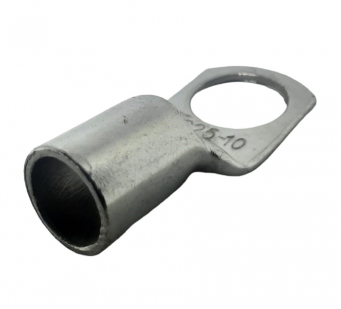Set 100 buc papuc cupru stanat 25mm² cu gaura de 10mm [3]