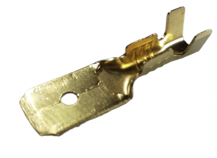 Set 100 bucati papuci auto tata neizolati 6.3mm sectiune fir 1-2.5mm2 [1]
