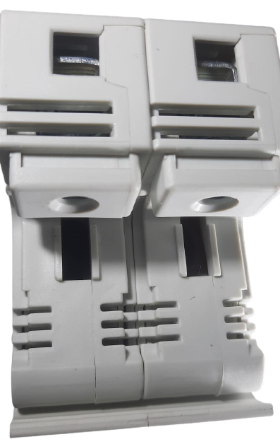 Soclu separator 2P pentru sigurante fuzibile 14x51 cu montaj pe sina DIN [3]