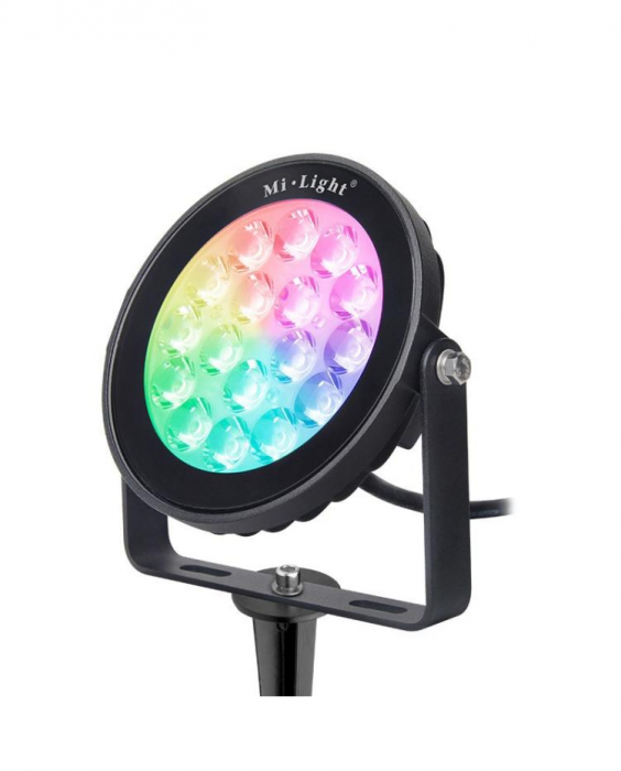 Spot LED de gradina Mi-Light MiBoxer lumină pentru sistem SYS 24V 9W 900lm 137x132mm IP66 culoare RGB+CCT SYS-RD2 [2]