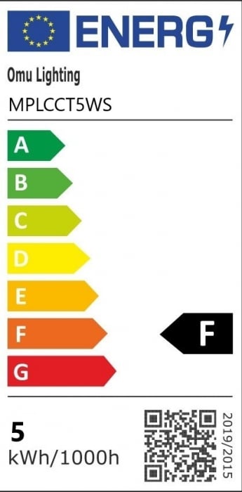Spot LED de tavan 12W 1200lm 145mm CCT (temperatura de culoare reglabila) 3000K/4000K/6500K rotund incastrabil 120° 220-240V IP20 [4]