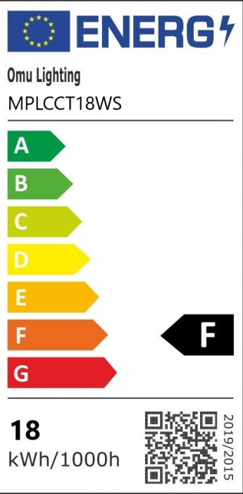 Spot LED de tavan 18W 1800lm 170mm CCT (temperatura de culoare reglabila) 3000K/4000K/6500K rotund incastrabil 120° 220-240V IP20 [4]