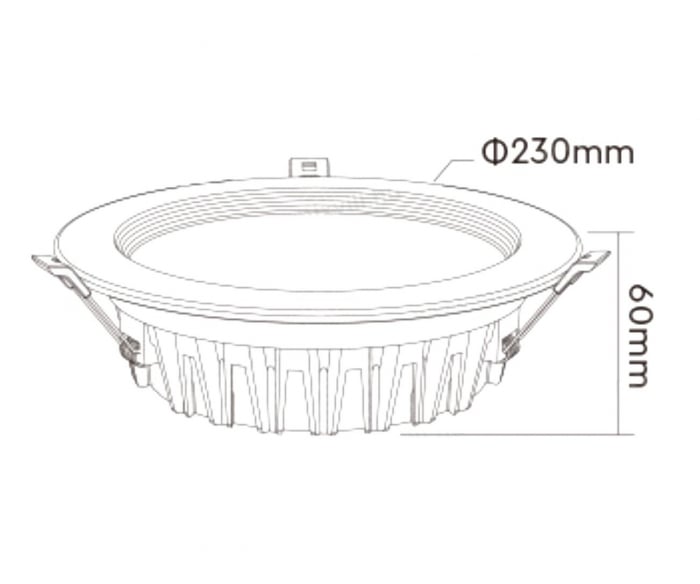 Spot LED Miboxer 25W RGB+CCT 2000lm 80lm/W 2700K~6500K, 16 milioane de culori intensitatea luminii ajustabila, control de la distanta 30m 2.4GHz [5]