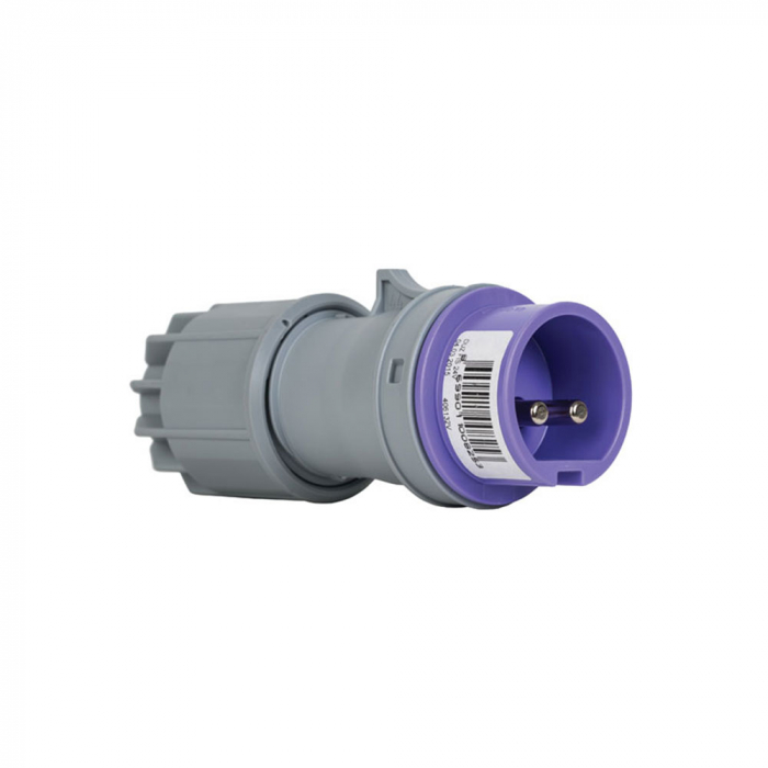 Stecher industrial fisa CEE 2 poli 24V 16A IP44 [1]