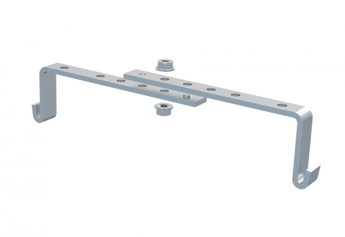 Suport ajustabil pentru canal cablu din sârmă cu latimea de 200-300mm, susținere maxim 80 kg [1]