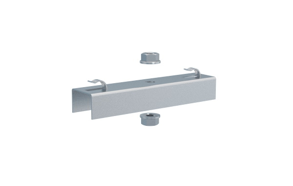 Suport metalic 130mm PZM100 consolă pentru prindere cu tijă filetată canal cablu din sârmă 100mm [1]