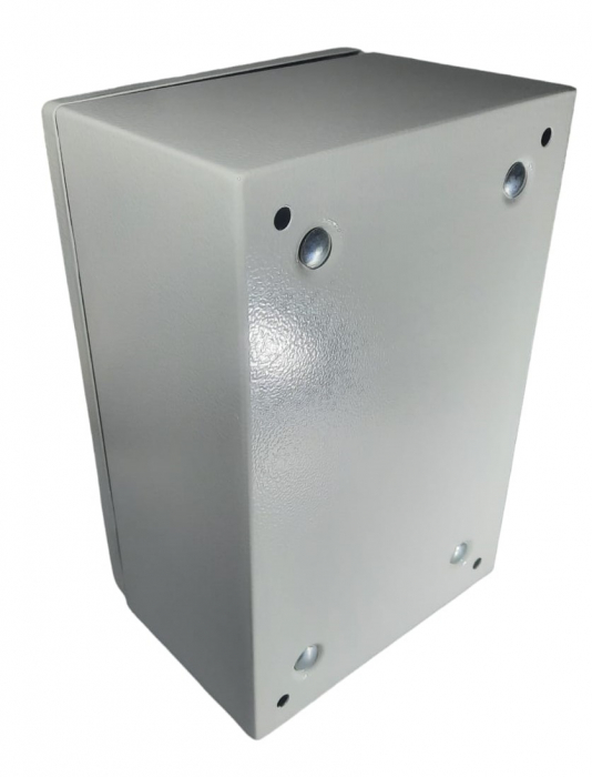 Tablou 250x200x150mm electric metalic industrial cu contrapanou galvanizat IP66 1000V 630A vopsit electrostatic [5]
