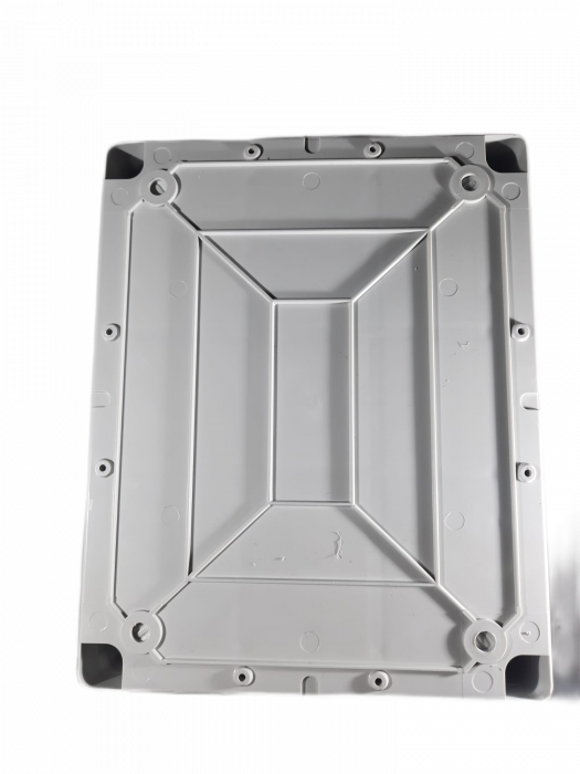 Tablou de distributie 240x190mm echipat cu 1 priza 5 poli 16A, 2 prize schuko 16A si intrerupator 3 x 40A IP44 [7]