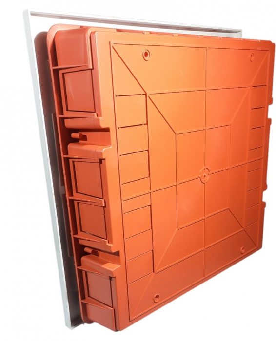 Tablou electric 36 module (2x18 module) incastrat Elettrocanali cu usa fumurie 430x410mm IP40 [8]